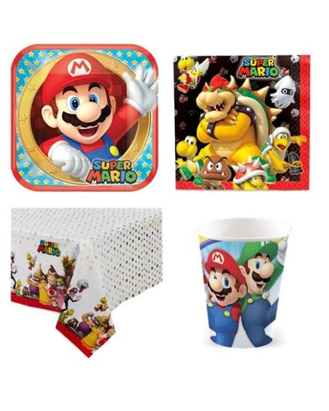 Super Mario Party Supplies Birthday Decorations Party Delights