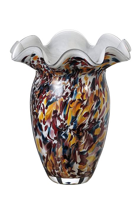 Orren Ellis Handmade Glass Table Vase Wayfair