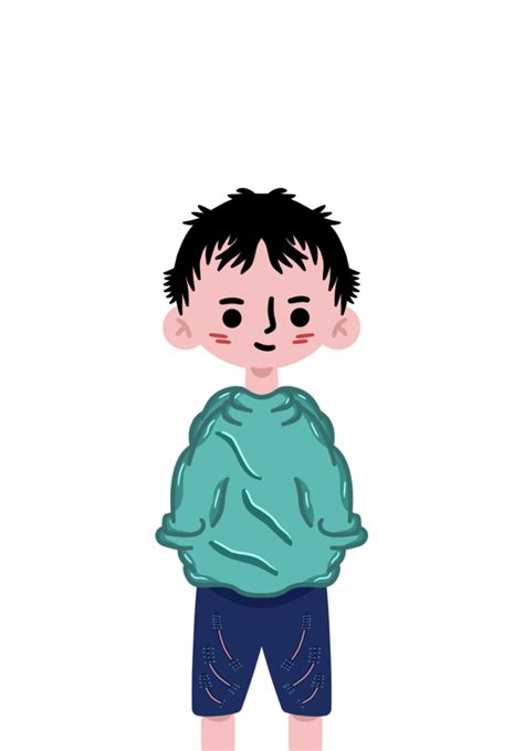 Personaje De Dibujos Animados Chico Png