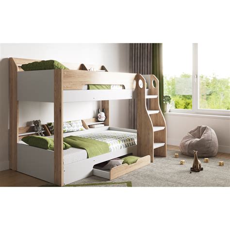 Flick Bunk Bed Oak