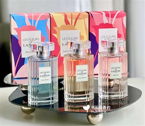 LANVIN Les Fleurs Blue Orchid/ water lily, Beauty & Personal Care ...