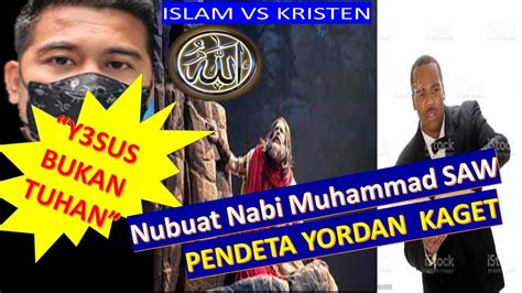 Live Pendeta Yordan Kaget Malu Karna Ust Zuma Lebih Faham Yesus Dan