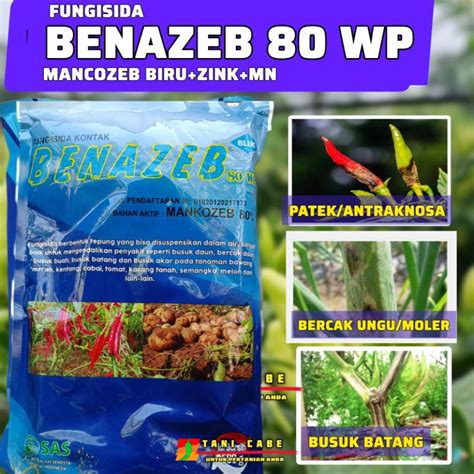 Jual Fungisida Benazeb Biru Mancozeb Wp Kg Shopee Indonesia