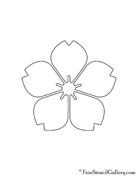 Flower Stencil | Free Stencil Gallery