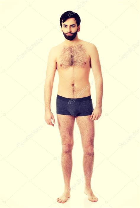 Smiling Shirtless Man Stock Photo Piotr Marcinski 112231484