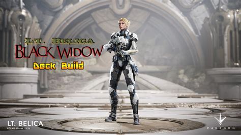 Paragon Lt Belica Black Widow Deck Youtube