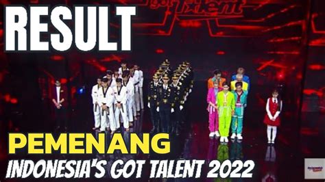 Inilah Daftar Urutan Pemenang Indonesias Got Talent Youtube