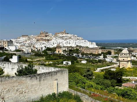 Ostuni Italy One Day Itinerary For Puglias White City Map