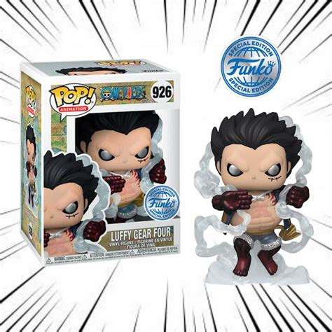 Funko Pop One Piece 926 Luffy Gear Metallic Special Edition