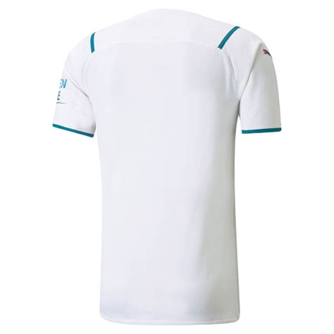 Camisa Manchester City Away I 21 22 Torcedor Puma Masculina Branca