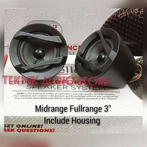 Jual Speaker Midrange Fullrange Rear Fill Inch Mini Classic Include