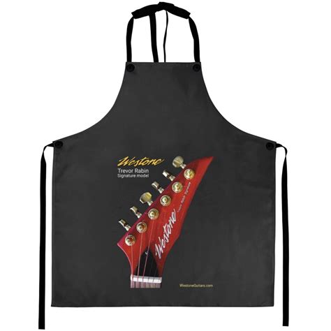 Westone Guitars Trevor Rabin Signature Headstock Logo Aprons Sold By