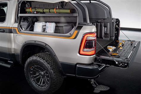 2022 Ram 1500 Backcountry X Concept Luggage Space Autobics