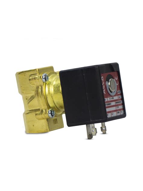 Solenoid Valve V Ac Brass Body Mbar Asco Gas Equipment