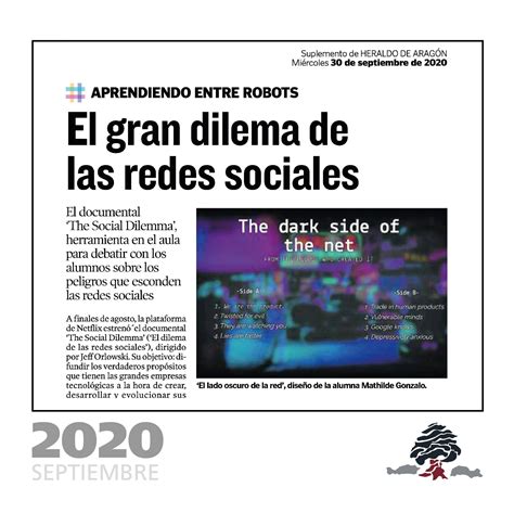 El Dilema De Las Redes Sociales Colegio Juan De Lanuza