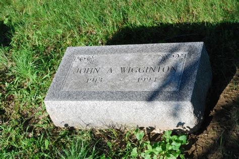 John A Wigginton Homenaje De Find A Grave