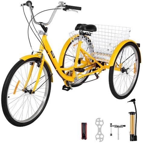 Reviews For Vevor In Adult Tricycle Speed Three Wheel Bikes Adult