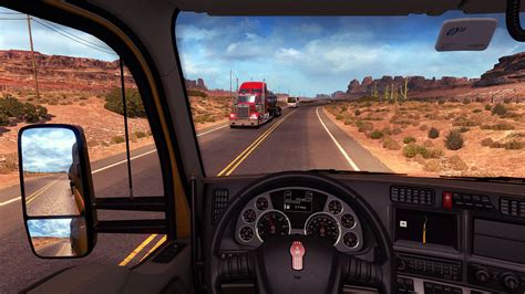 Download American Truck Simulator Trucks Interior Wallpaper ...