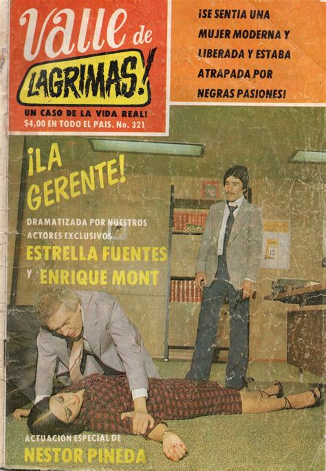 Rare Vintage Sleaze VALLE DE LAGRIMAS No 321 1981 Mexican Fotonovela