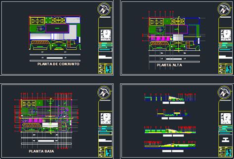 Escuela Primaria En Autocad Librer A Cad