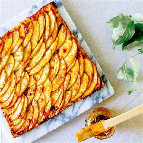 French Apple Tart Recipe | An Easy French Dessert - Mon Petit Four