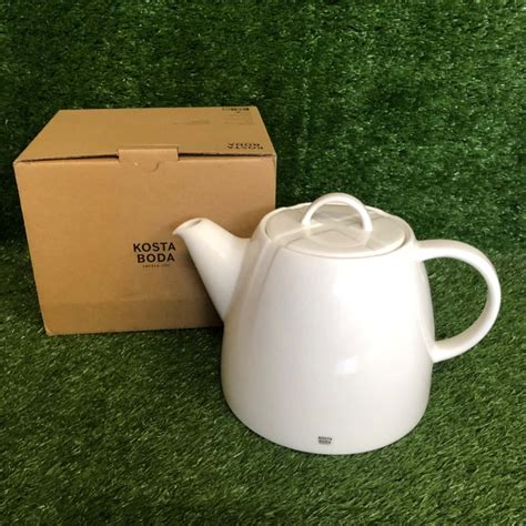 Kosta Boda Bruk Teapot New In Box S