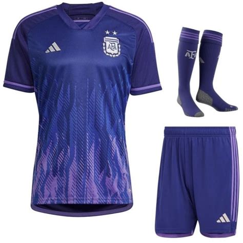 MAILLOT ARGENTINE EXTERIEUR COUPE DU MONDE 2022 MESSI