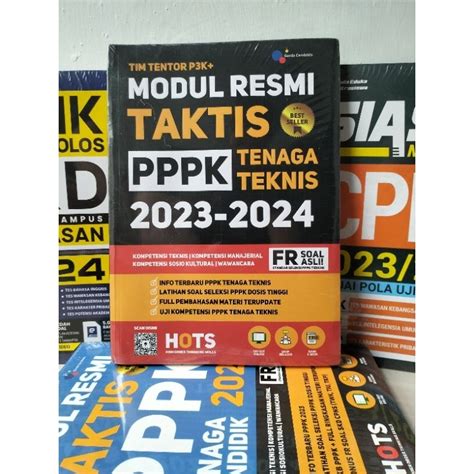 Jual Buku Modul Resmi Taktis Pppk Tenaga Teknis Fr Soal Asli