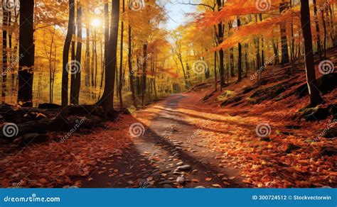 Wildlife Temperate Deciduous Forest Stock Illustration | CartoonDealer ...