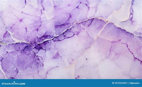 Lavender Marble With Glass Parts Horizontal Background Stock