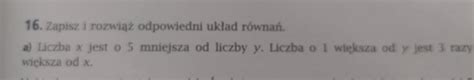 Potrzebuje Szybkiej Pomocy Z Tym Zadaniem Brainly Pl