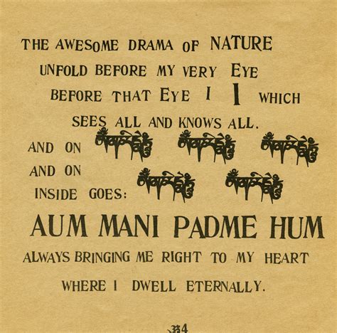 Aum Mani Padme Hum Ram Dass Be Here Now Book Words