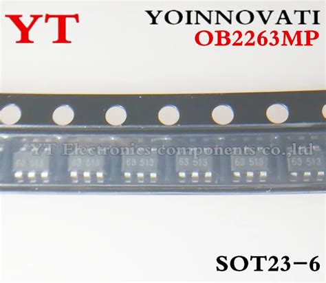 Free shipping 50pcs/lot OB2263MP OB2263 2263 SOT23 6 Best quality-in ...