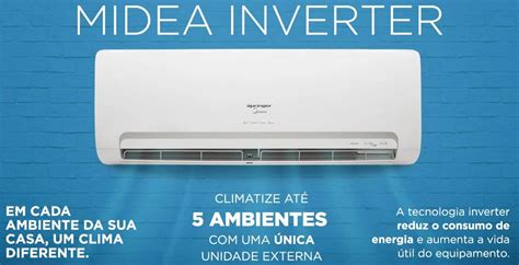 Ar Condicionado Springer Midea Multisplit Inverter Quente Frio