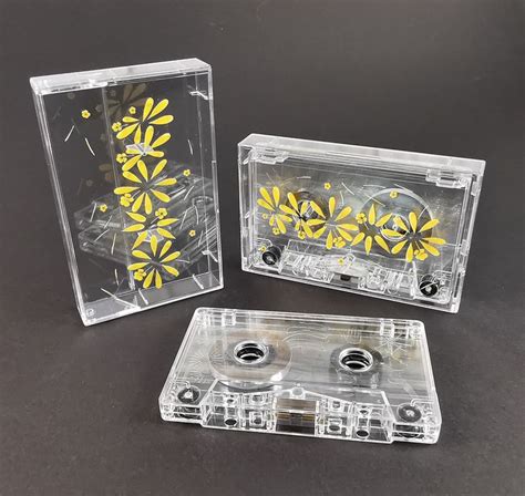 Clear Prison Cassettes With On Body Full Colour And Spot Gloss Printing