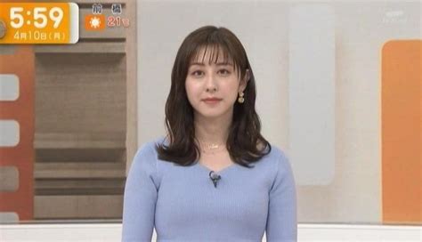 【グッドモーニング】テレ朝斎藤ちはるアナ 今朝のムチムチクビレニット【今週出番増えそう】 うぶさんのきまぐれ日記 ～女子アナ・キャスターが