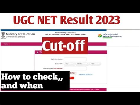 UGC NET Result 2023 NTA UGC NET 2023 Latest News UGC NET Score Card