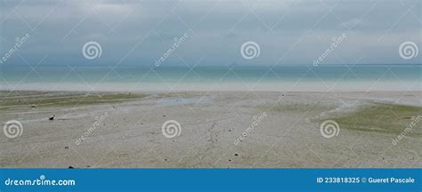 Cancale in Brittany, beach stock image. Image of copy - 233818325