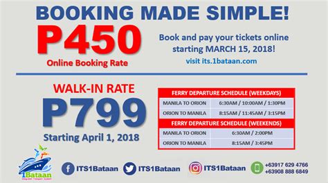 Ferry Schedule Manila To Bataan Escape Manila