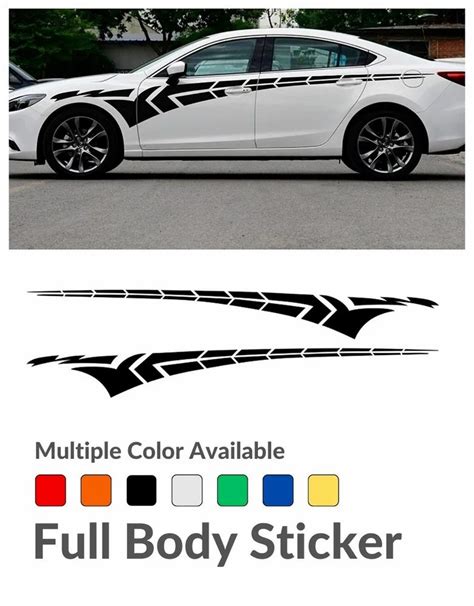 Full Body Car Creative Vinyl Radium Sticker Car Sticker Red At Rs 499piece Radium Sticker