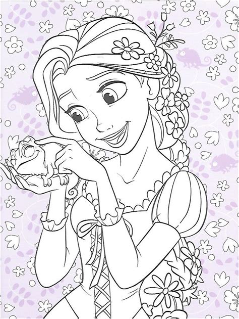 Les 230 Meilleures Images Du Tableau Coloriage Raiponce Raiponce