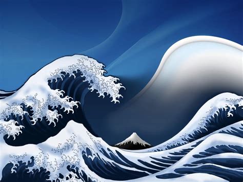 Wave Japanese Art Wallpapers - Top Free Wave Japanese Art Backgrounds ...