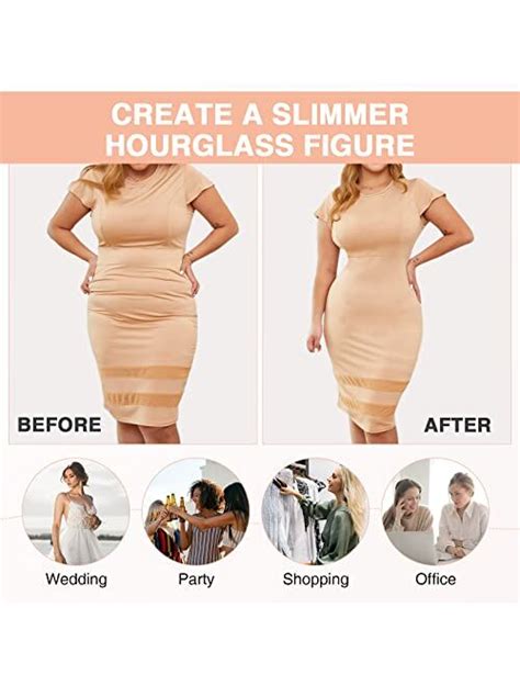 Buy Feelingirl Shapewear For Women Tummy Control Body Shaper Open