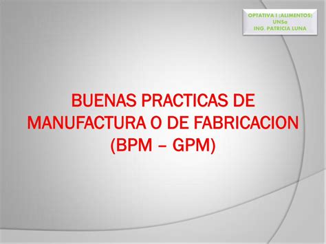 Pdf Buenas Practicas De Manufactura Dokumen Tips