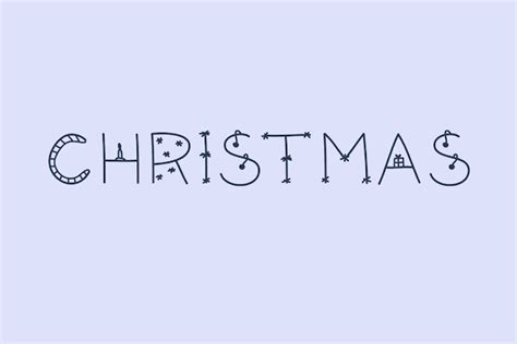 Creative Mindly Más de 25 tipografías navideñas