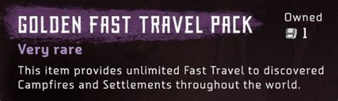 Horizon Zero Dawn How To Get Golden Fast Travel Pack Unlimited Fast