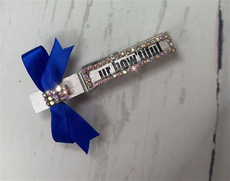 Pack Of 10 Cheer Pins With Rhinestones Bows Vinyl Lettering