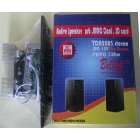 Jual Termurah Gsx Aktif Speaker Gb W Pmpo Mp Usb Fm Stereo