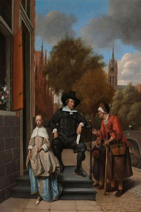 Jan Havicksz Steen Adolf En Catharina Croeser Canvas Print Bol