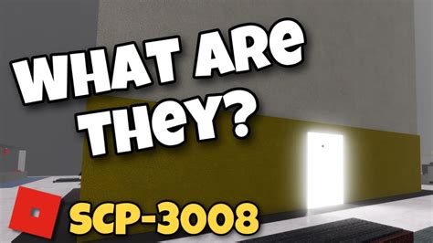 What Are The Mysterious Doors In Ikea Scp 3008 Roblox Youtube